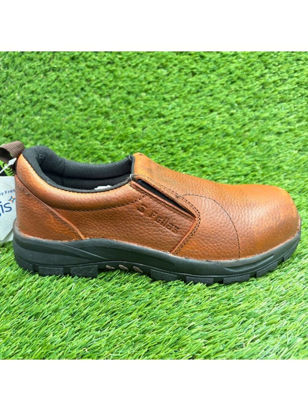 S Fellas by Genuine Grip Bearcat Womens Size 7 Brown Composite Toe Safety Shoes
